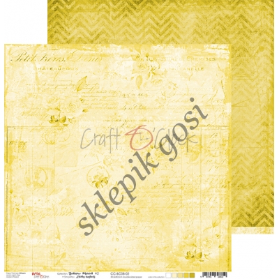 YELLOW MOOD - ZESTAW PAPIERÓW 30,5X30,5CM