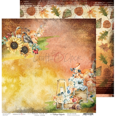 AUTUMN MOODS - 06 - DWUSTRONNY PAPIER 30,5X30,5CM