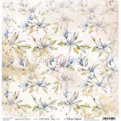 VINTAGE SKY - 03 - dwustronny papier 30,5x30,5cm