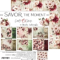PÓŁ ZESTAWU - SAVOR THE MOMENT - zestaw papierów 20,3x20,3cm