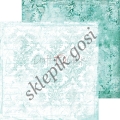 TURQUOISE MOOD - zestaw papierów 15,25x15,25cm