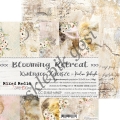 BLOOMING RETREAT - ZESTAW PAPIERÓW 20,3X20,3CM