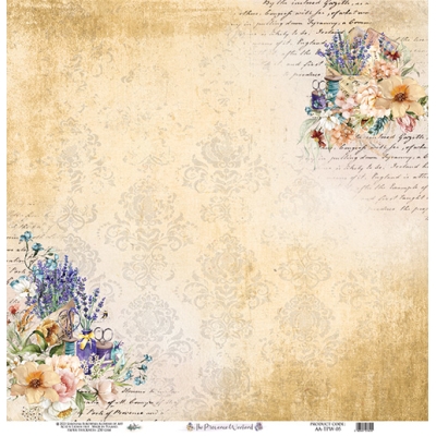 THE PROVENCE WEEKEND 05 - DWUSTRONNY PAPIER 30,5X30,5CM