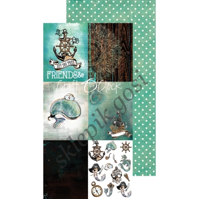 O'CLOCK - SEA STORIES - zestaw kart do Project Life