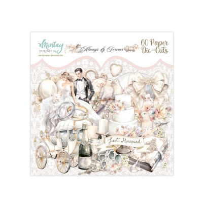ALWAYS & FOREVER - PAPIEROWE ELEMENTY - WYCIĘTE