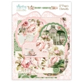 Papierowe Koperty i Tagi - PEONY GARDEN
