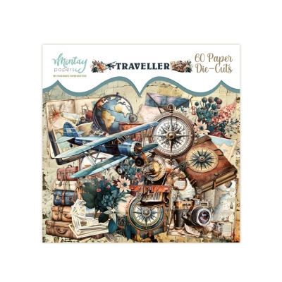 TRAVELLER - PAPIEROWE ELEMENTY - WYCIĘTE